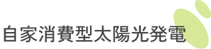 自家消費型太陽光発電